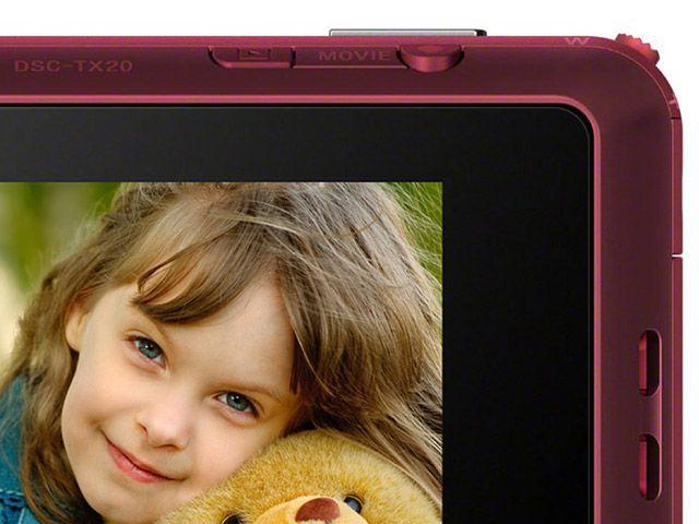 Câmera Digital Sony Cyber-Shot TX20 Rosa 16.2MP - LCD 3” Touch